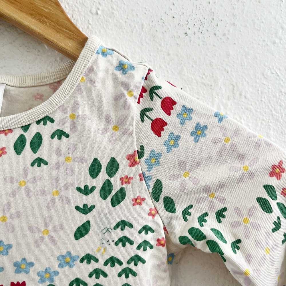 HANNA ANDERSSON Mellow Meadow Floral Dress Size 3T - Picture 4 of 7